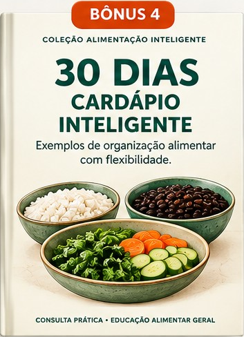 Bônus 4 — Cardápio Inteligente — 30 Dias